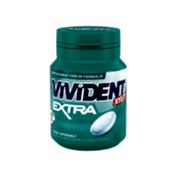 Vivident Extra Sakız Mentol&Nane Aromalı Şişe (66 g)