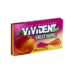 Vivident Cüzdan Çilek ve Mandalina Sakız (26 g)