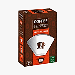 Coffee Filters Kahve Filtresi No: 4 (80'li)