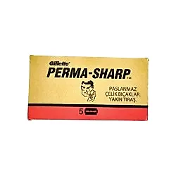 Gillette Perma-Sharp Süper Tıraş Bıçağı (5'li)