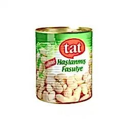 Tat Haşlanmış Kuru Fasulye Konservesi (800 g)