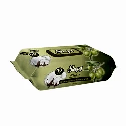 Sleepy Zeytinyağı ve Pamuksu Lifli Islak Havlu (90'lı)