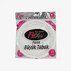 Flexi Life Büyük Tabak (10'lu)