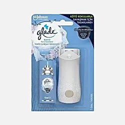 Glade Banyo Temiz Çarşaf Ferahlığı + Cihaz (10 ml)