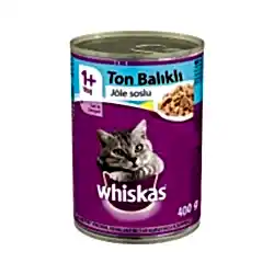 Whiskas Ton Balıklı Yetişkin Kedi Konserve Maması (400 g)