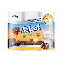 Selpak Kapadokya Yağ Emici Kağıt Havlu (6'lı)