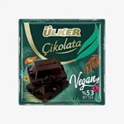 Ülker Vegan %53 Bitter Çikolata (60 g)