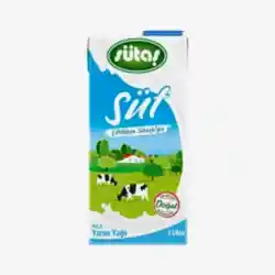 Sütaş Yarım Yağlı Süt (1 L)