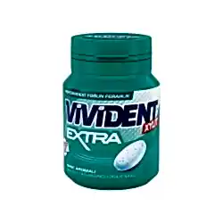 Vivident Extra Sakız Mentol&Nane Aromalı Şişe (66 g)