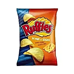 Ruffles Peynir ve Soğan Aromalı Patates Cips (104 g)