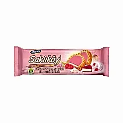 Ülker Saklıköy Frambuazlı Beyaz Çikolatalı Cheesecake Tadında (100 g)