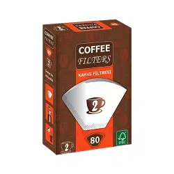 Coffee Filters Kahve Filtresi No: 4 (80'li)
