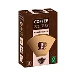 Coffee Filters Kahve Filtresi No: 2 (80'li)