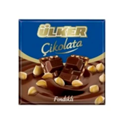 Ülker Fındıklı Kare Çikolata (60 g)