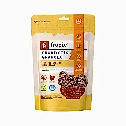 Fropie Glütensiz Yer Fıstıklı ve Çikolatalı Probiyotik Granola (200 g)