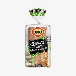 UNO İki Kat Lifli Tava Ekmeği (450 g) Ekmek