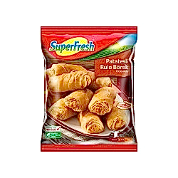 SuperFresh Dondurulmuş Patatesli Rulo Börek (420 g)