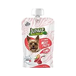 Jungle Kuzu Etli Havuçlu Köpek Pouch Yaş Mama (90 g)