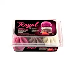 Golf Royal Gourmet Silifke Çileği, Çikolata & Kaymak Dondurma (850 ml)