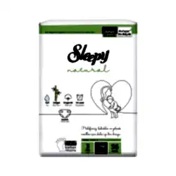 Sleepy Natural Ultra Hassas 3 Beden Cırtlı Bebek Bezi (56'lı)