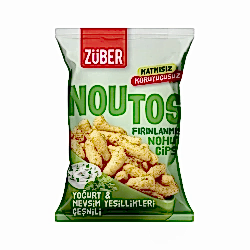 Züber Noutos Yoğurt ve Mevsim Yeşillikleri Nohut Cipsi (55 g)