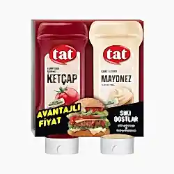 Tat Sıkı Dostlar Ketçap & Mayonez (650 g + 560 g)