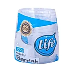 Life Kristal Bardak (10'lu)